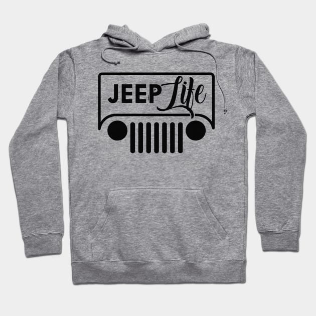 Jeep Life Hoodie by KC Happy Shop